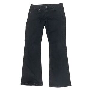 Kut From The Kloth Black Farrah Baby Bootcut Jeans Size 6 Women’s